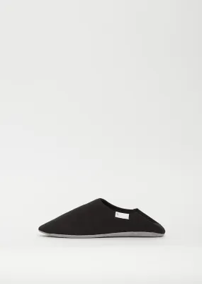 Abe Canvas Home Shoes - Black