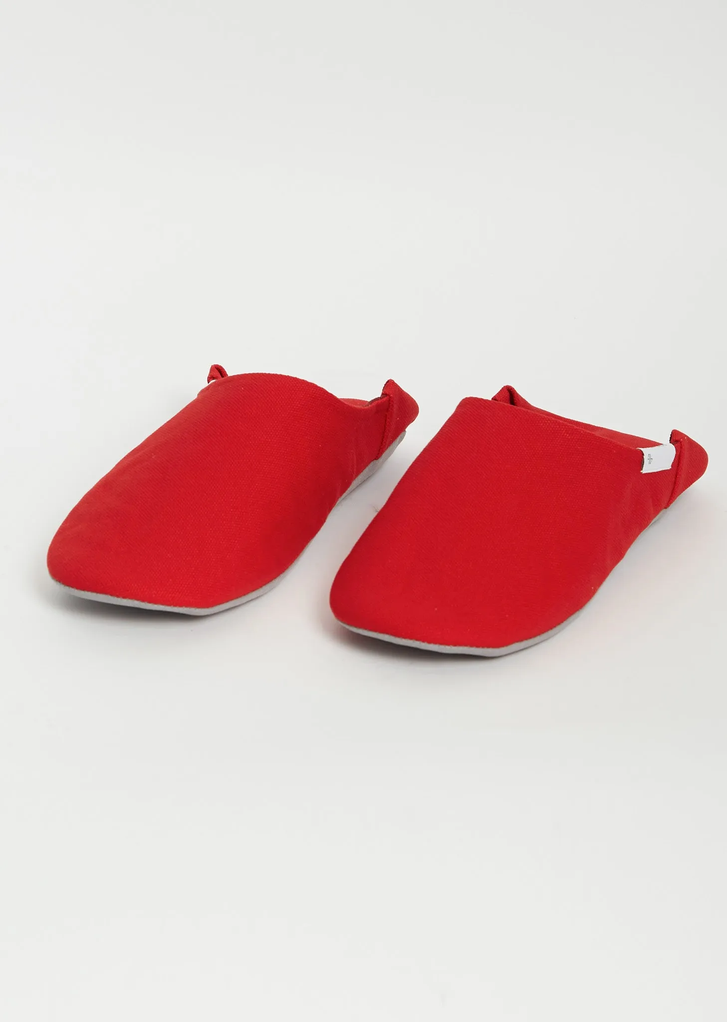 Abe Canvas Home Shoes - Red