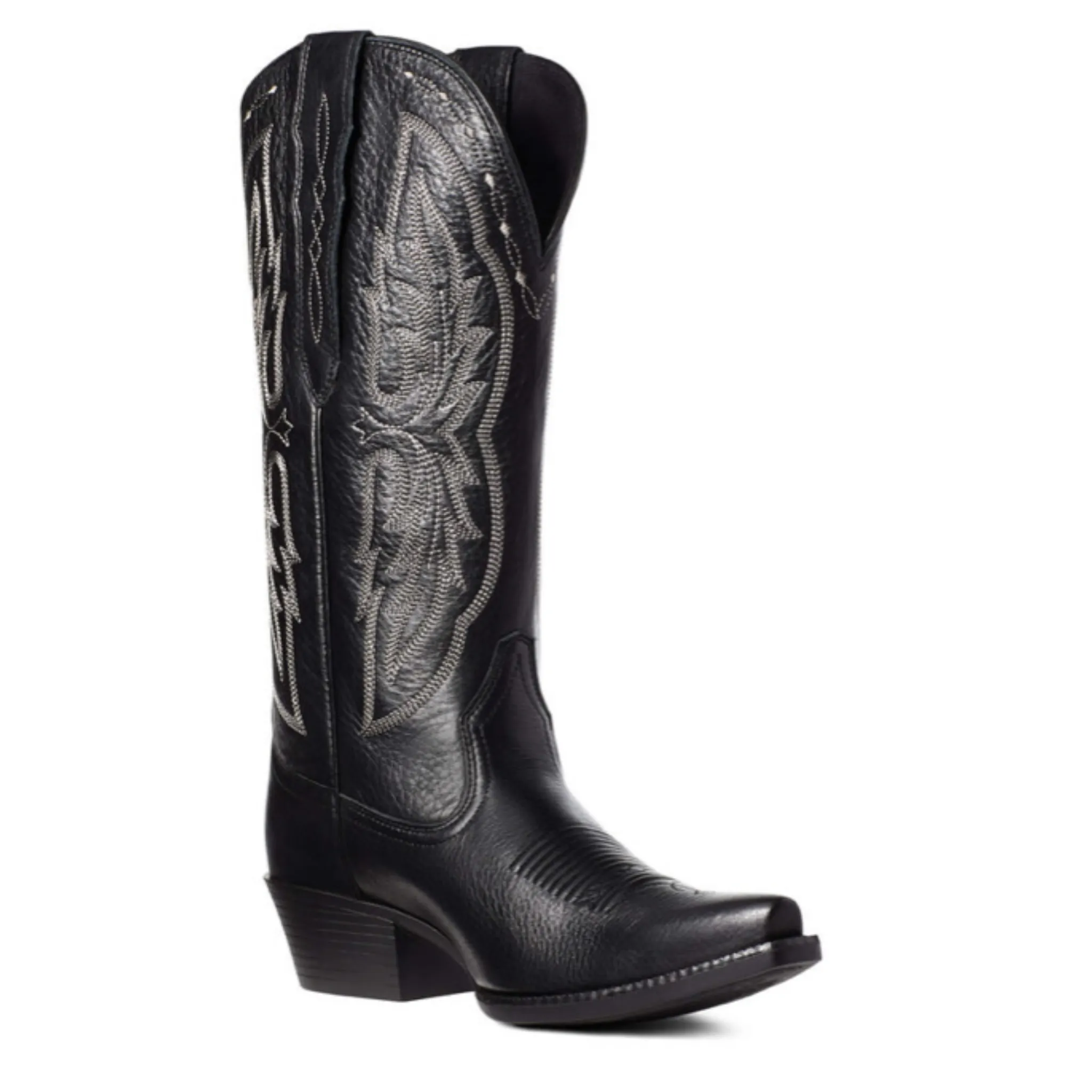 ARIAT WOMEN'S HERITAGE X TOE ELASTIC WIDE CALF WESTERN BOOT- 10036045