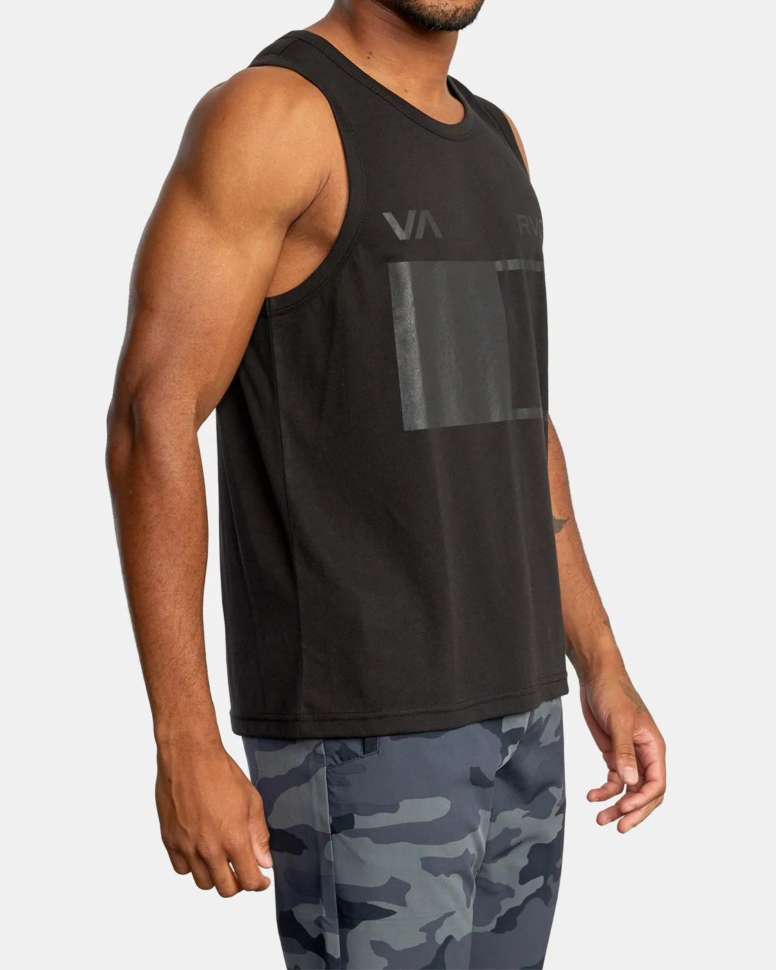 Big Balance Tank Top - Black