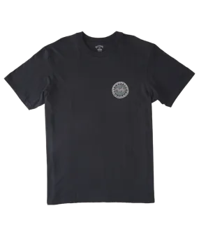 Billabong Crayon Wave Tee-Washed Black