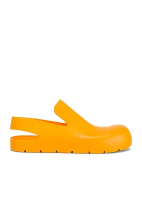 Bottega Veneta Puddle Slippers, Tangerine