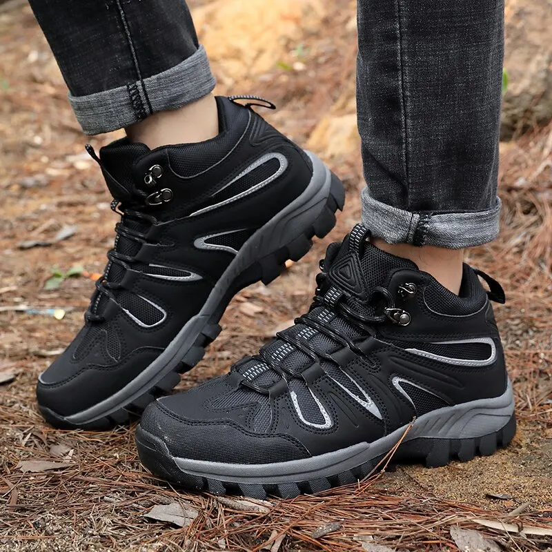 Brand Men Boots Tactical Military Combat Boots Outdoor Hiking Boots Winter Shoes Light Non-slip Men Desert Boots Ankle Boots