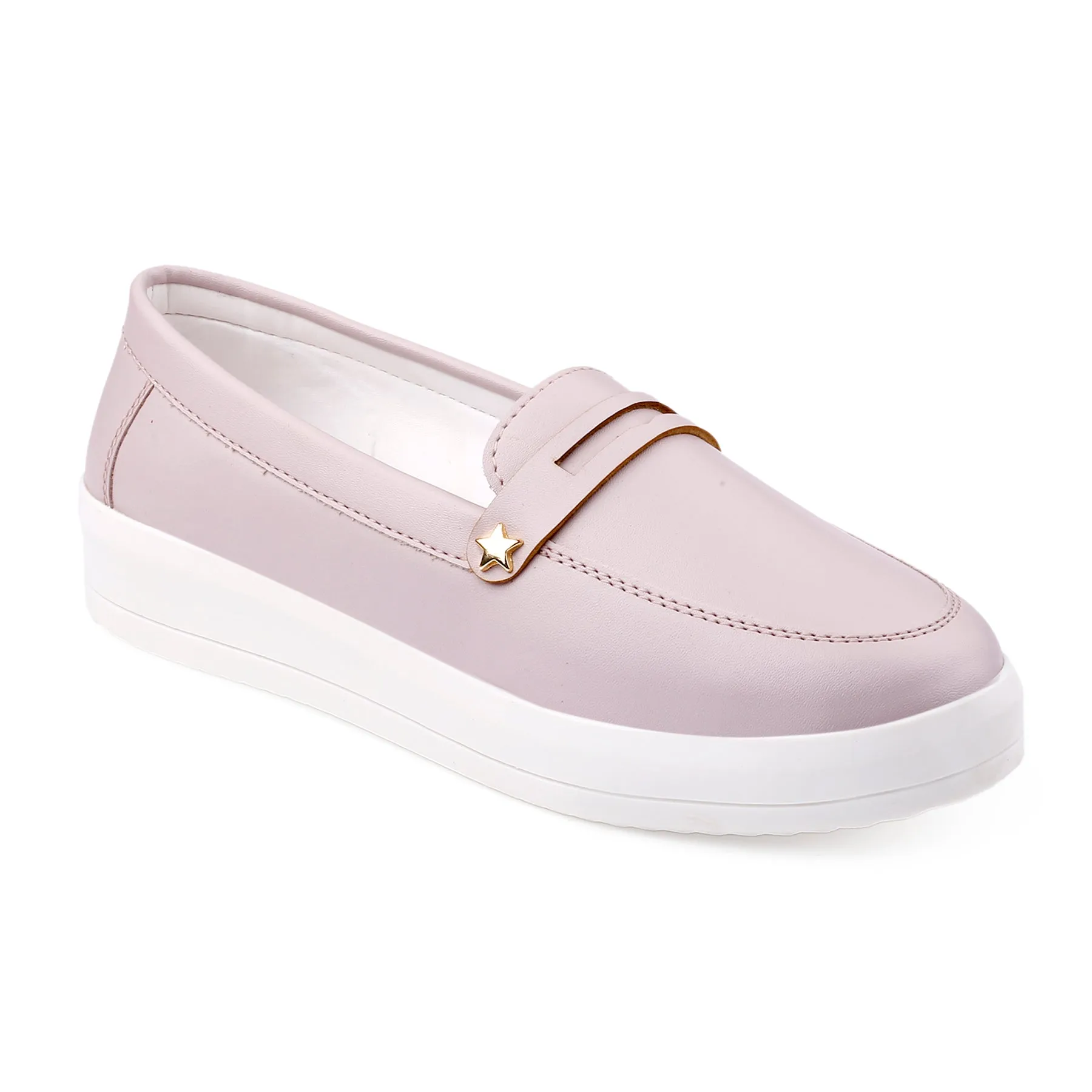 Bxxy's Street Style Fashionable Ladies Slip-on Loafers