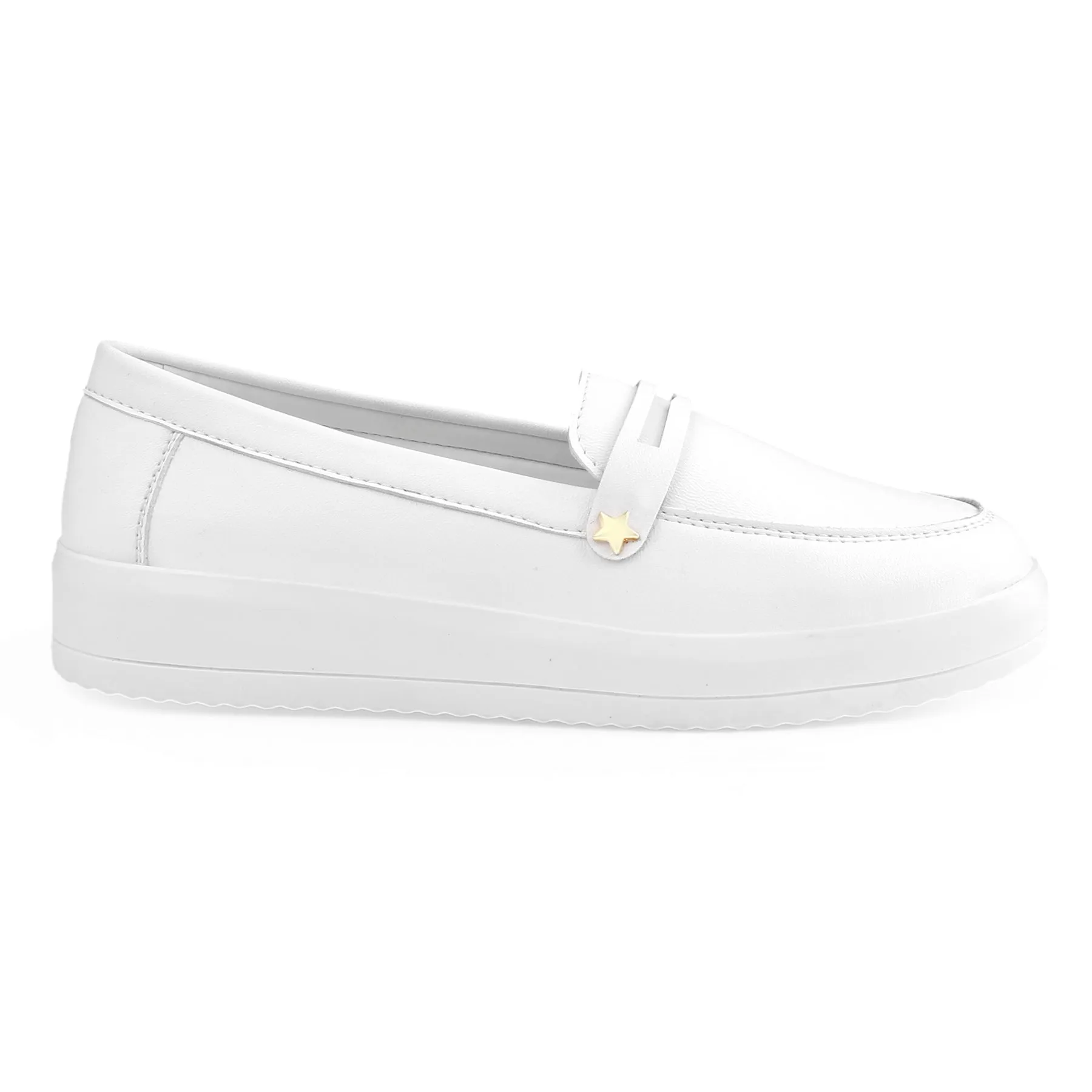 Bxxy's Street Style Fashionable Ladies Slip-on Loafers