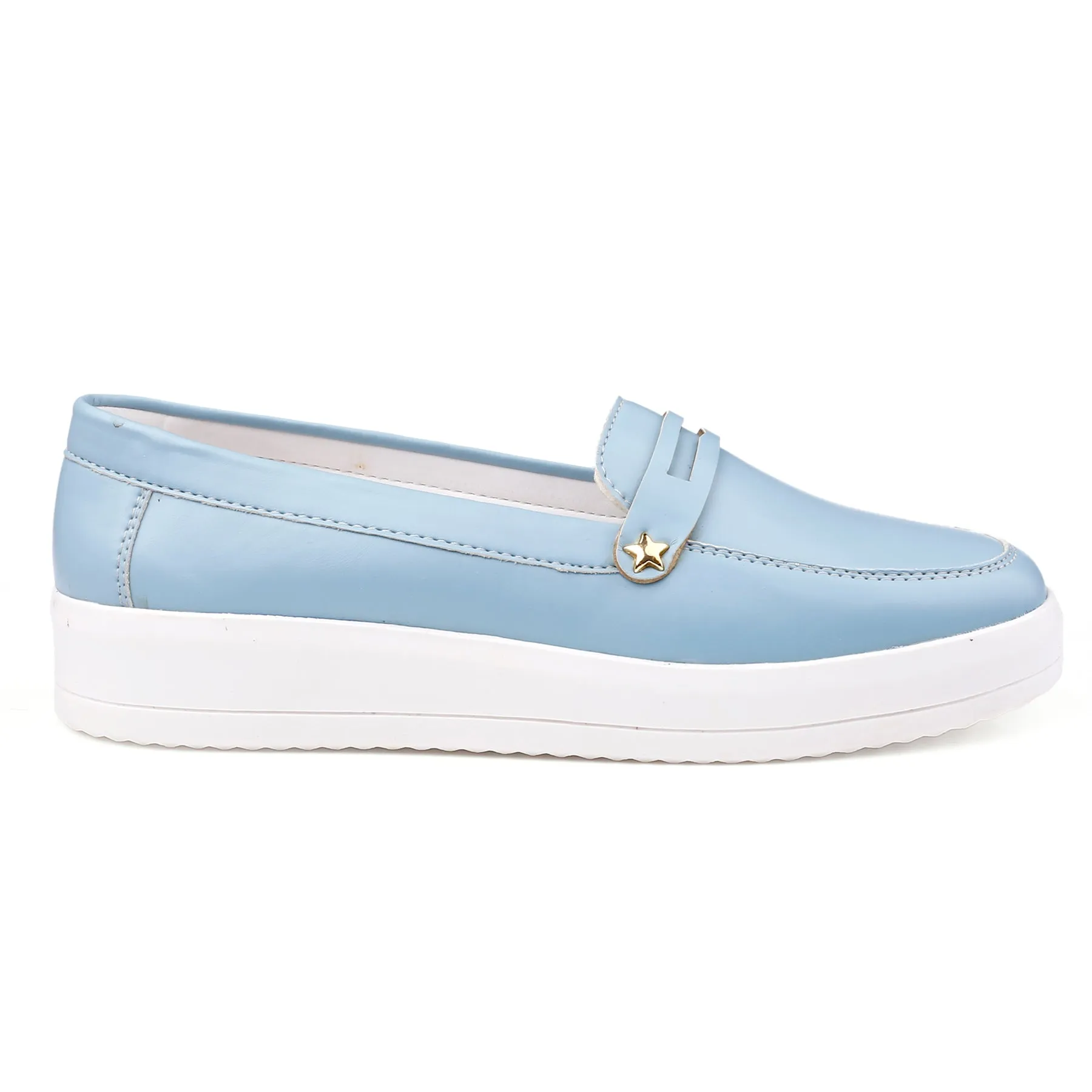 Bxxy's Street Style Fashionable Ladies Slip-on Loafers