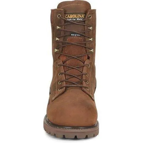 Carolina Men's 28 Series 8" Composite Toe Insulated Work Boot - Brown- CA9528