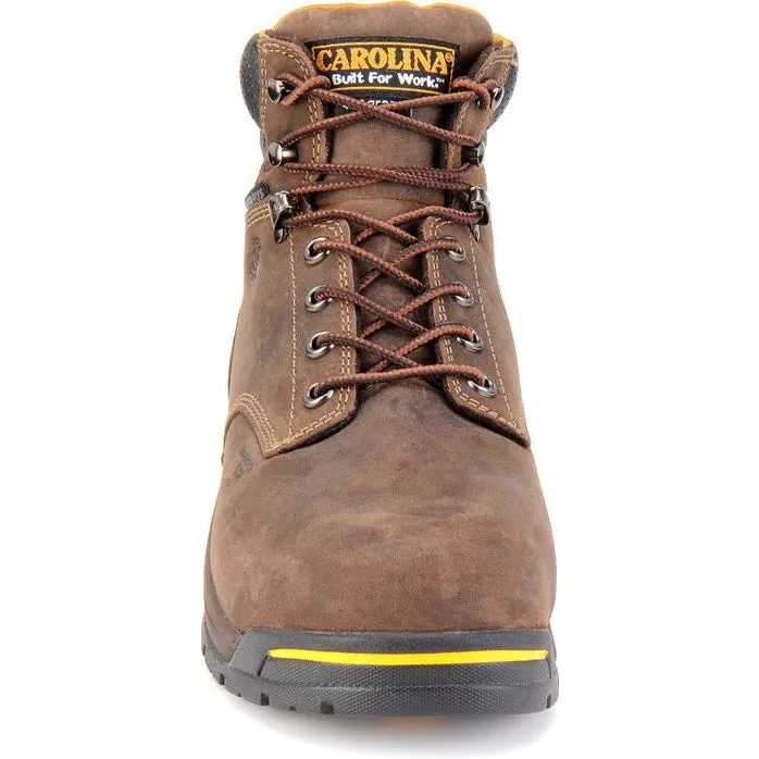 Carolina Men's Bruno Lo 6" Soft Toe WP Insulated Work Boot -Brown- CA5021