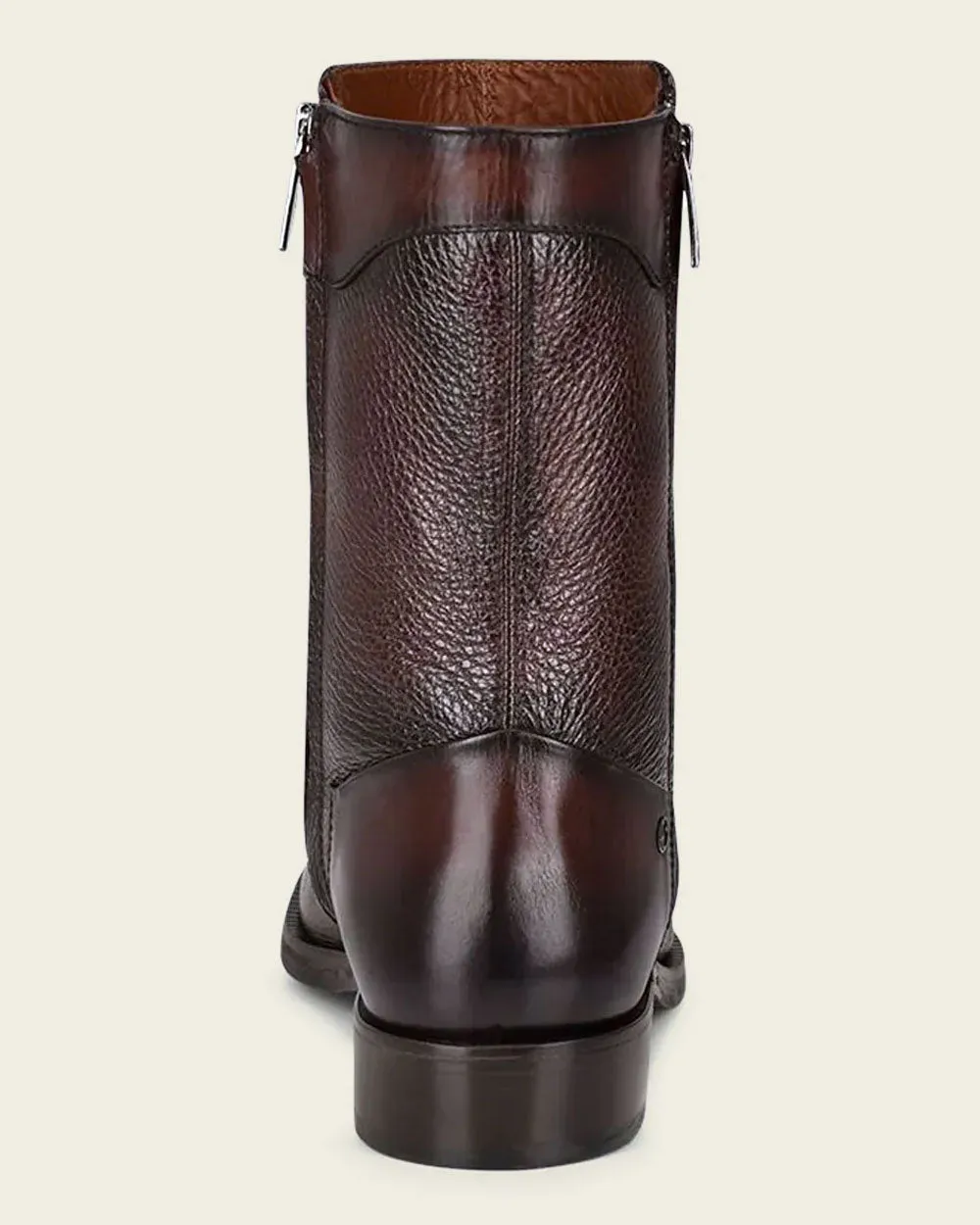 Dress dark brown boot