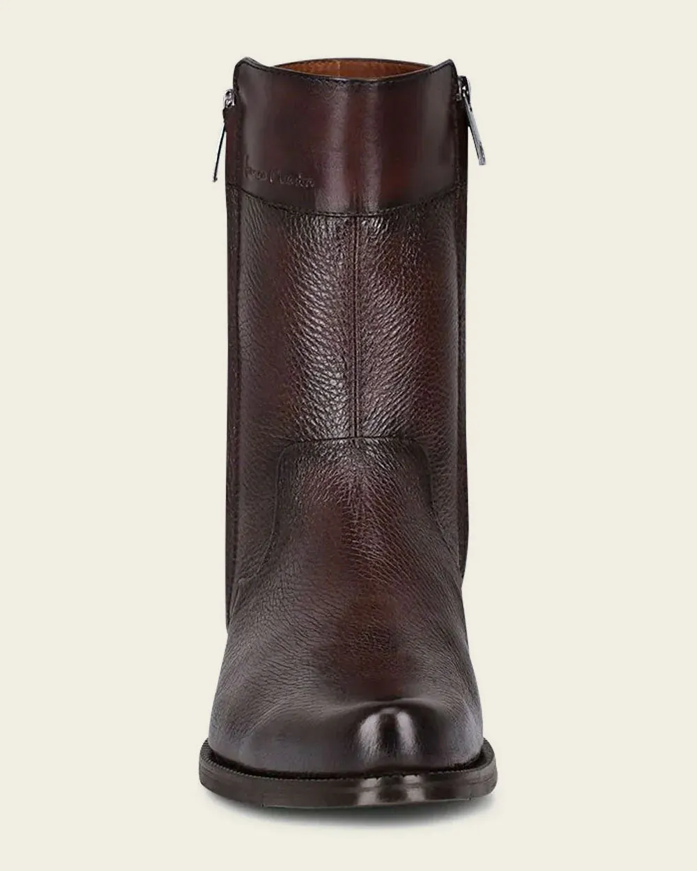 Dress dark brown boot