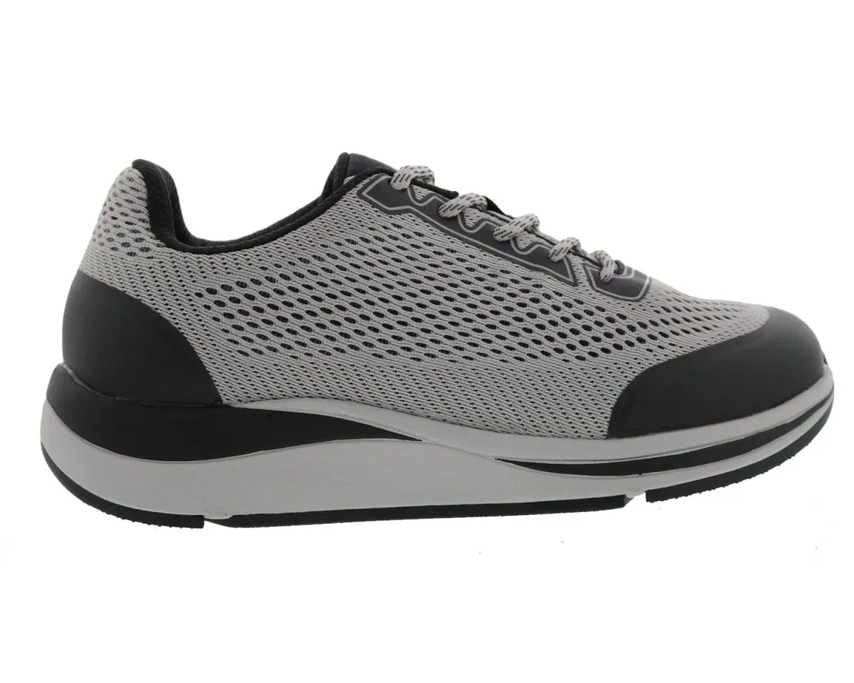 Drew Champ Men Sneakers In Grey/black Mesh Combo