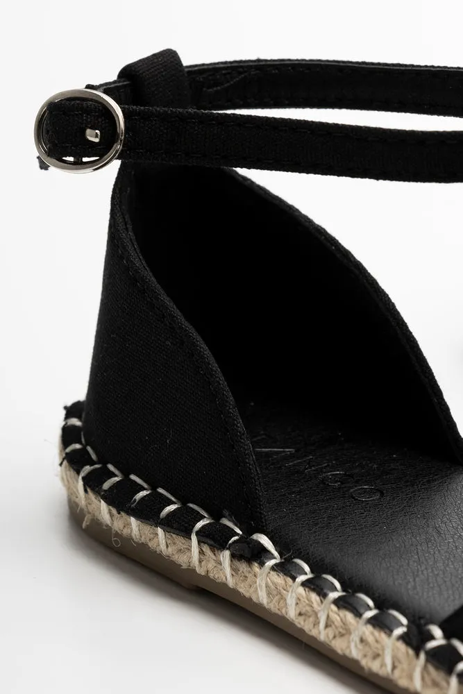 Espadrille Sandal Black