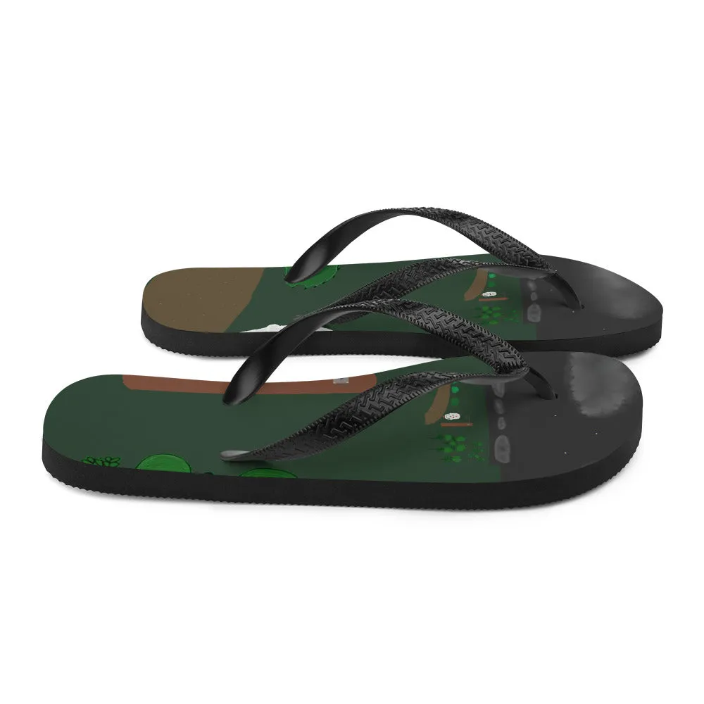 Flip-Flops skull