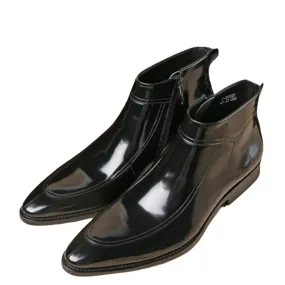 Funki Buys | Boots | Men's Leather Patent Formal Dress Boots