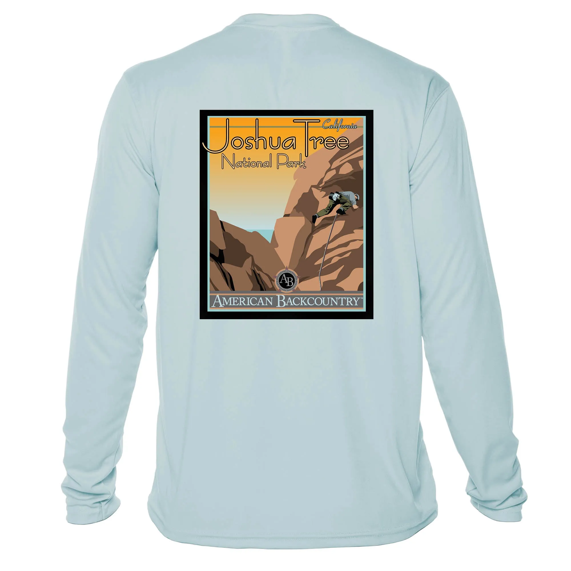 Joshua Tree Vintage Destinations Long Sleeve Men's Microfiber Men's T-Shirt