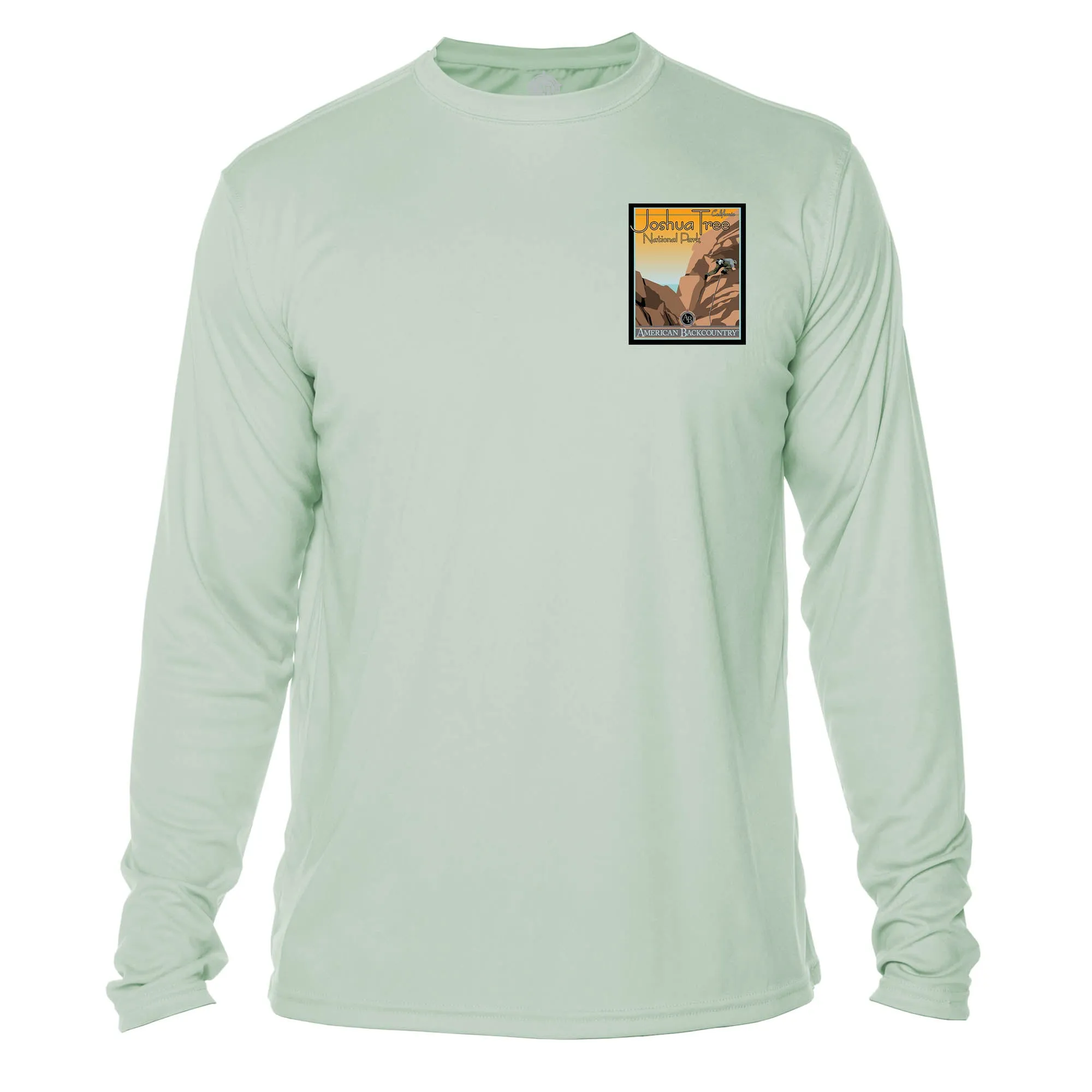 Joshua Tree Vintage Destinations Long Sleeve Men's Microfiber Men's T-Shirt