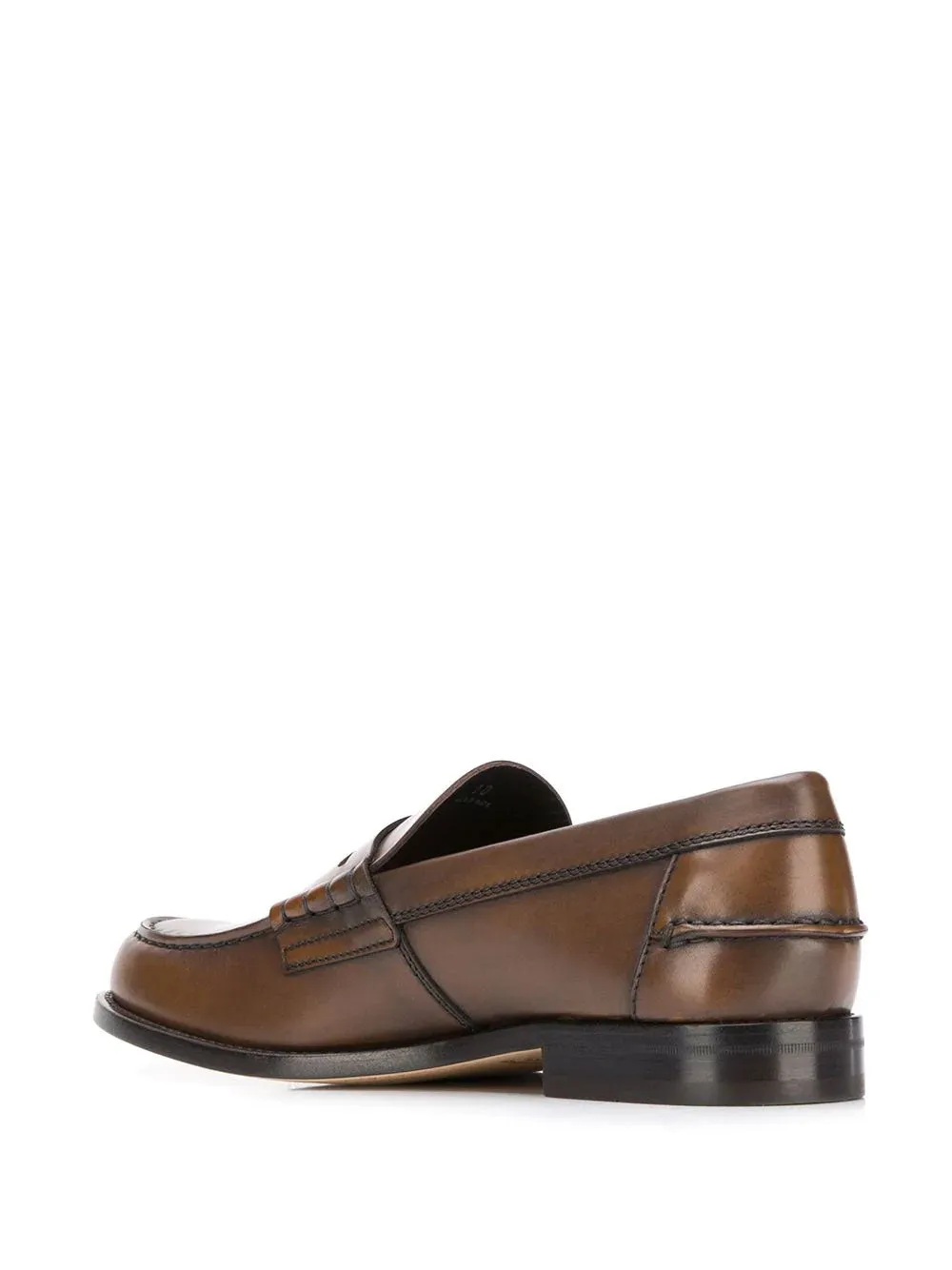 Leather loafers