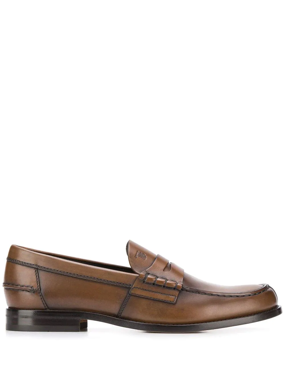 Leather loafers