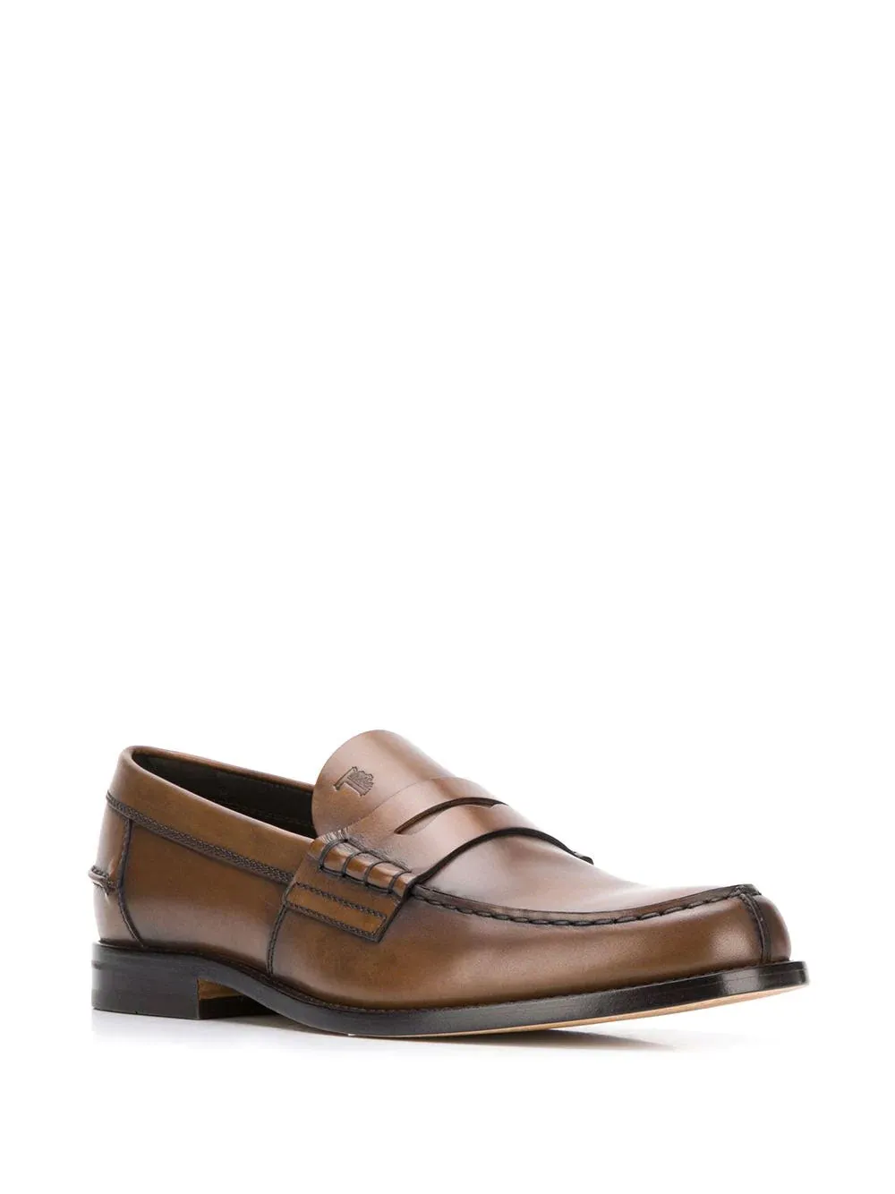 Leather loafers