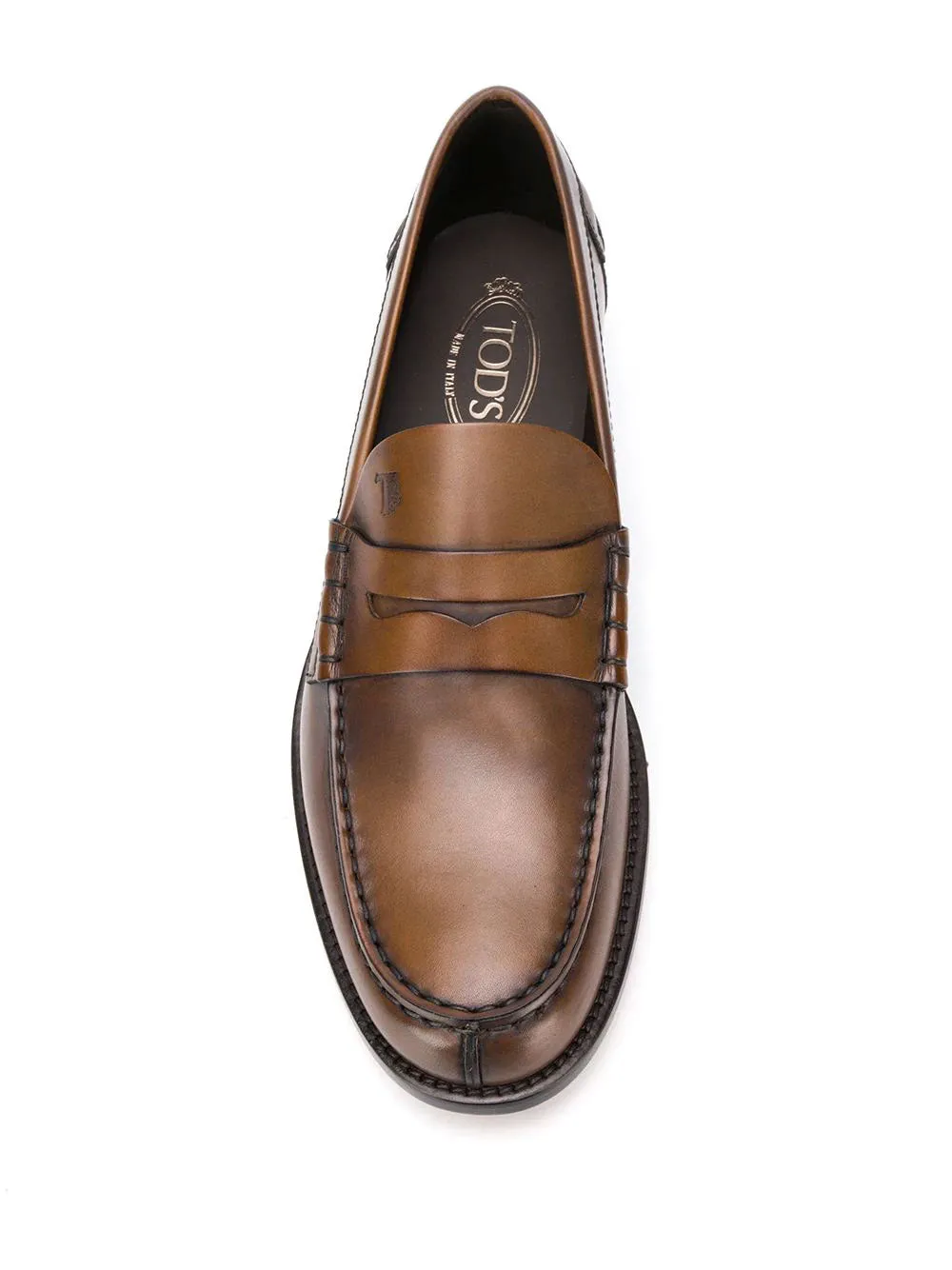 Leather loafers