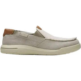 Men's Clarks CS Driftlite Step Light Grey Combi Synthetic