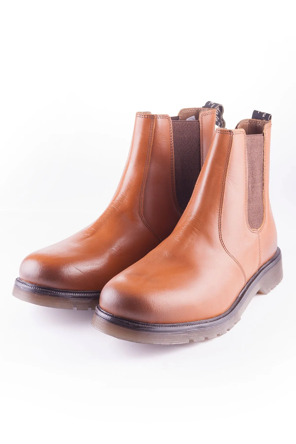 Men's Leather Market Boots - Malton