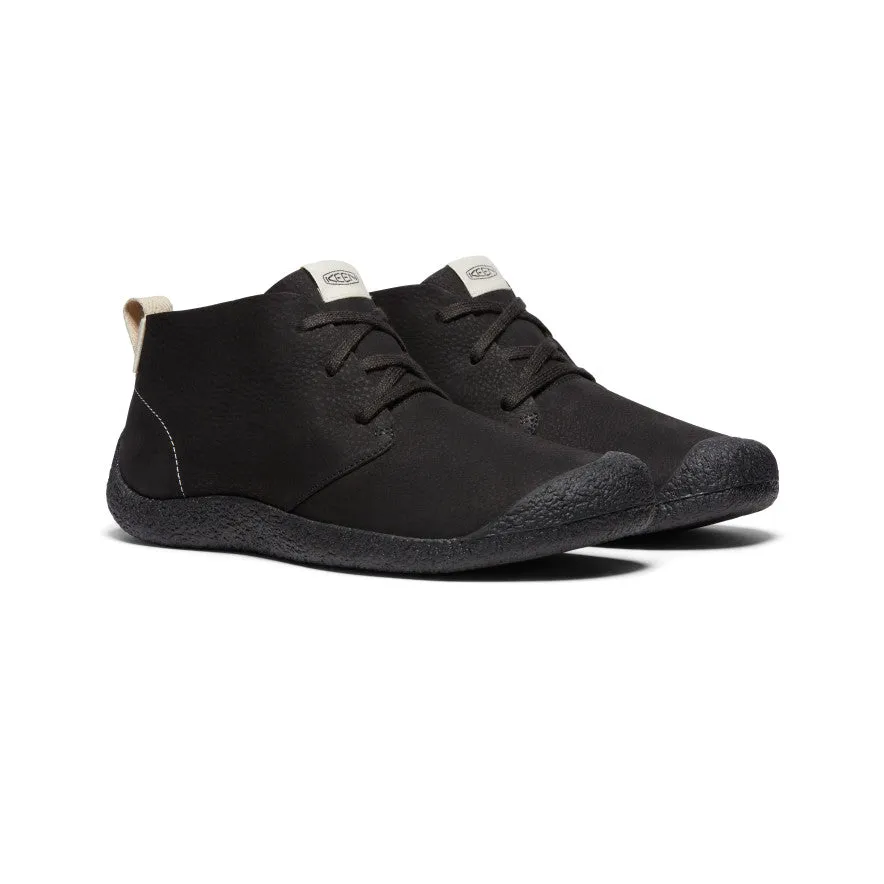 Men's Mosey Leather Chukka | Black/Black