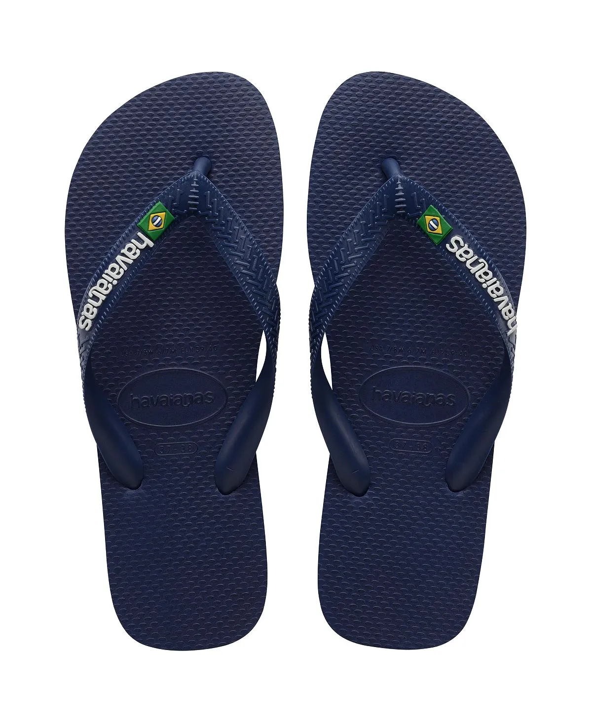 Men's slides with Brazil logo Havaianas