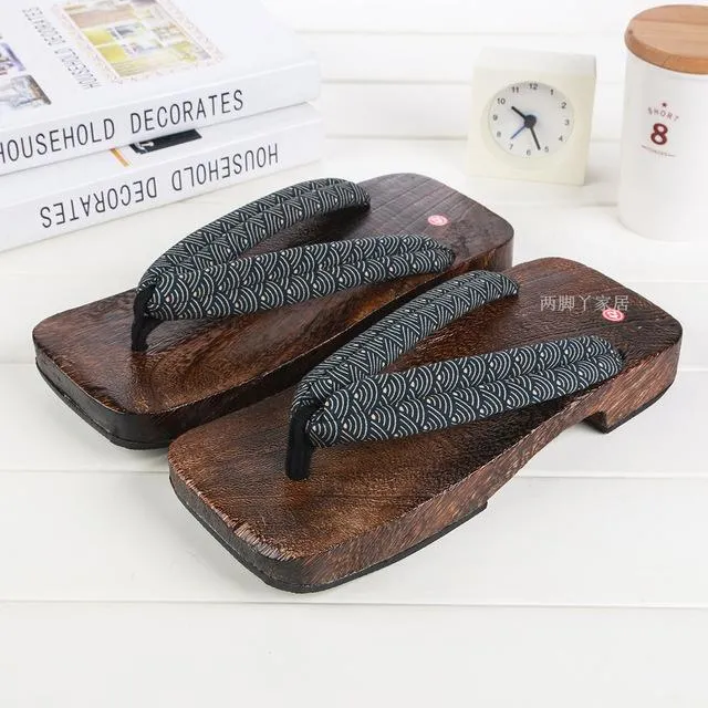 Men's Wooden Flip-Flops