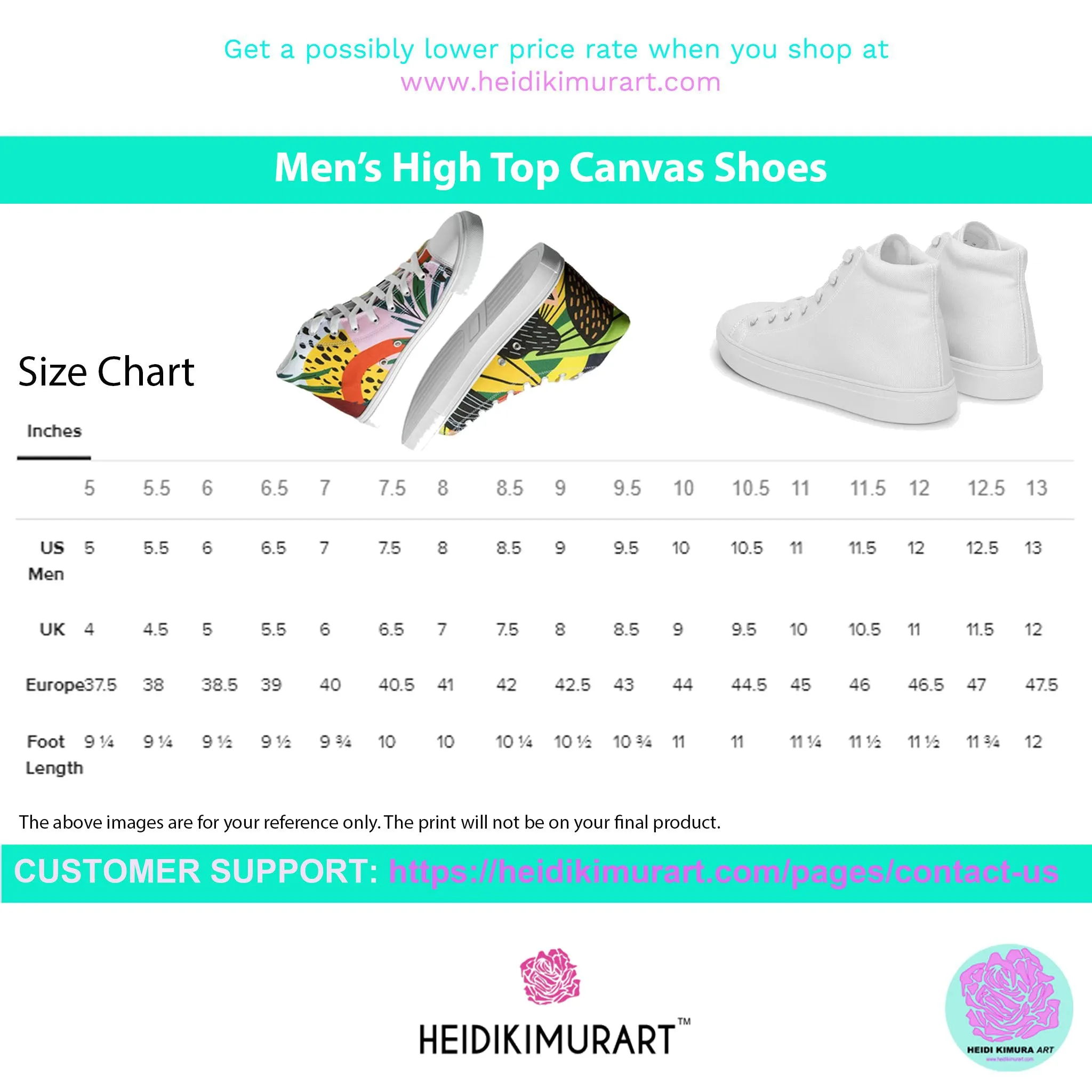 Mint Green Men's High Tops, Solid Pale Greyish Green Color Men’s High Top Canvas Sneaker Shoes (US Size: 5-13)