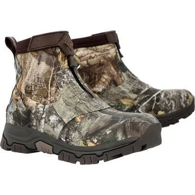 Muck Men's Realtree Edge WP Apex Mid Zip Ankle Boot Realtree MAXZMEG