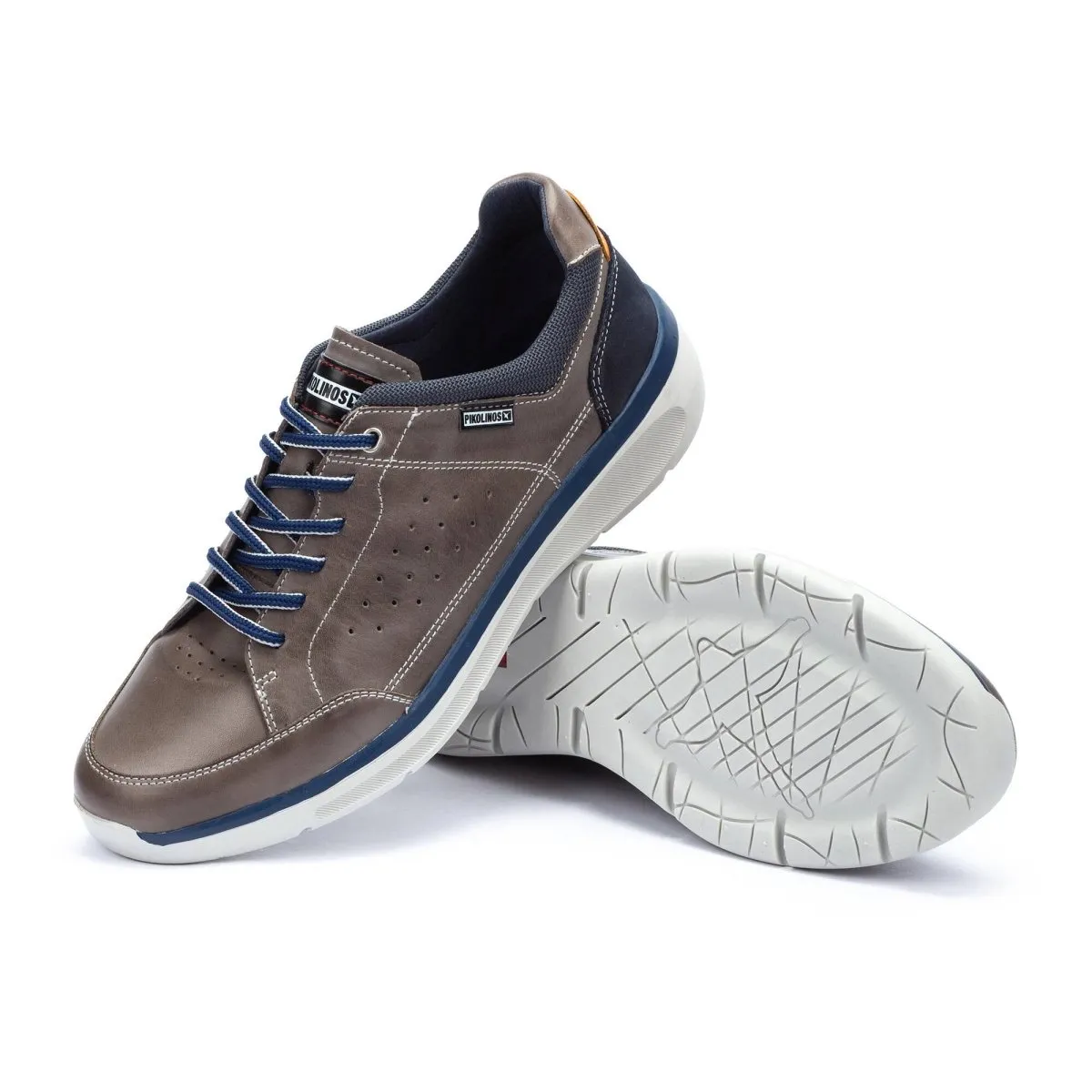 Pikolinos Biar M6v-6105 Men's Lace-up Sneakers In Dark Grey