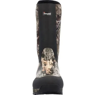 Rocky Men's Stryker Mossy Oak 16" WP 800G Rubber Work Boot Golden RKS0601