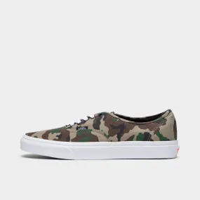 Vans Authentic Camo Olive / White