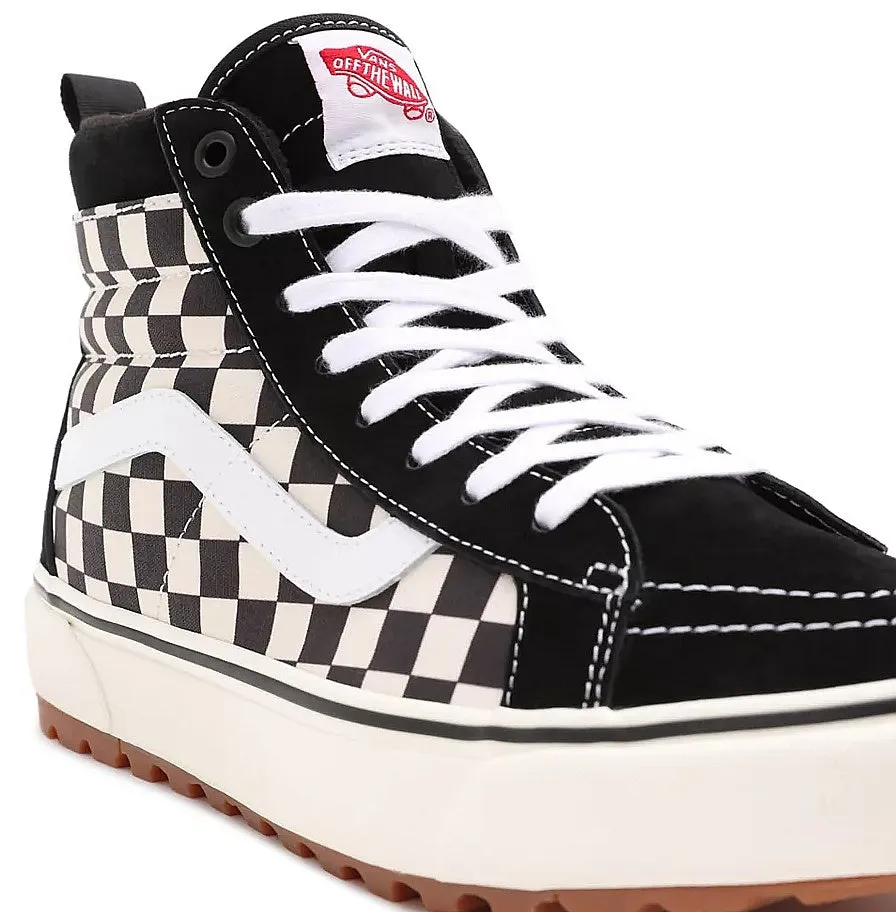 Vans Sk8-Hi MTE-1 Unisex Boots 2022 Black / White / Checkerboard