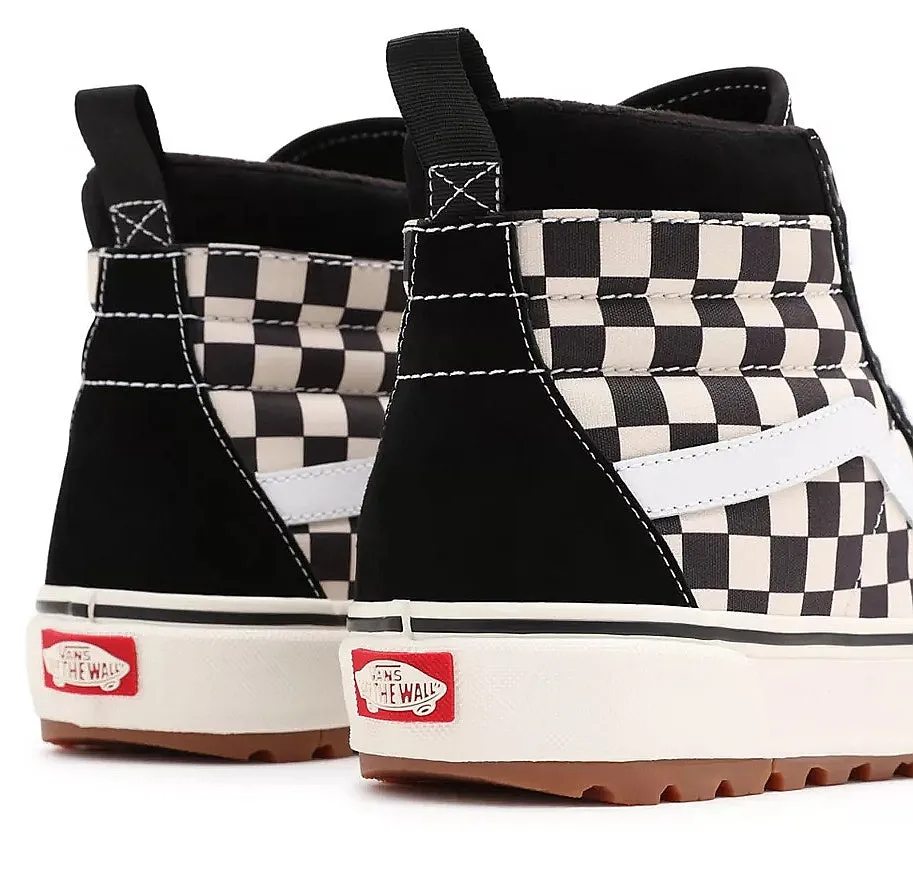 Vans Sk8-Hi MTE-1 Unisex Boots 2022 Black / White / Checkerboard