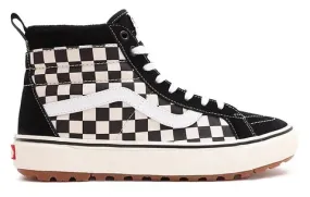 Vans Sk8-Hi MTE-1 Unisex Boots 2022 Black / White / Checkerboard