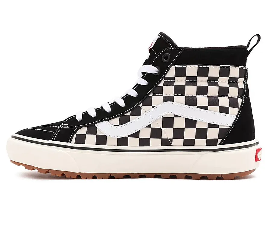 Vans Sk8-Hi MTE-1 Unisex Boots 2022 Black / White / Checkerboard