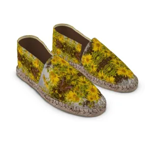 Yellow Bunches Custom Art Espadrilles